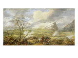 The Battle of Rivoli on the 14th January 1797 Giclee-trykk av Baron Louis Albert Bacler D'albe The Battle of Rivoli on the 14th January 1797 Giclee-trykk av Baron Louis Albert Bacler D'albe