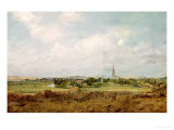 View of Salisbury Giclee Print by John Constable