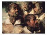 Studies of the Head of a Negro Giclee Print by Peter Paul Rubens Studies of the Head of a Negro Giclee Print by Peter Paul Rubens