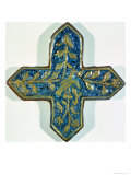 Cruciform Overglaze Leaf-Gilded Tile in the Style of Takht-E Solaiman, 13th-14th Century Giclee Print Cruciform Overglaze Leaf-Gilded Tile in the Style of Takht-E Solaiman, 13th-14th Century Giclee Print