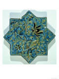 Star-Shaped Overglaze Leaf-Gilded Tile in the Style of Takht-E Solaiman, 13th-14th Century Giclee Print Star-Shaped Overglaze Leaf-Gilded Tile in the Style of Takht-E Solaiman, 13th-14th Century Giclee Print