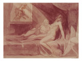 The Nightmare Leaving Two Sleeping Women, 1810 reproduction procédé giclée par Henry Fuseli