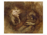 Maternité reproduction procédé giclée par Eugene Carriere