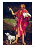 St. John the Baptist from the Isenheim Altarpiece, circa 1512-16 Reproduction procédé giclée par Matthias Grünewald
