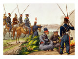 Don Cossacks in 1814 Giclee Print Don Cossacks in 1814 Giclee Print