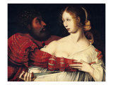 Tarquin and Lucretia Giclee Print by Jan Metsys