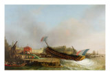 Napoleon and Marie-Louise at the Launch of Napoleon and Marie-Louise at the Launch of