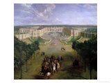 View of the Grand Trianon, 1722 Giclee Print by Pierre-Denis Martin
