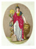 Reason, 1793 Giclee Print by Claude Louis Desrais