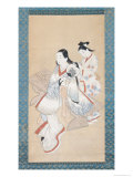 The Courtisan's Coiffure, circa 1700-14 Giclee Print by Ando Kaigetsudo