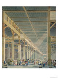View of "La Halle aux Vins", Before 1808 Giclee Print by Auguste Hibon