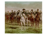 Napoleon I and His Staff, circa 1860 Giclee Print by Jean-Louis Ernest Meissonier