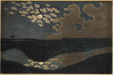 Moonlight, 1894 Giclée-tryk af Félix Vallotton