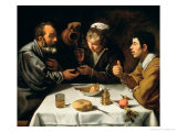 The Lunch, 1620 Giclee Print by Diego Velázquez
