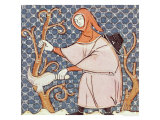 March: Pruning Trees Giclee Print by Master Ermengaut 