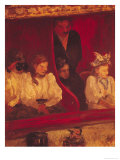 Box at the Opera-Comique, 1887 Giclee Print by Charles Cottet