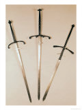 Three Two-Handed Swords, 1570 Giclee Print
