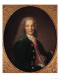 Portrait of Voltaire after 1718 Giclee Print by Nicholas De Largilliere
