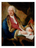 Portrait of a Gentleman, 1767 Giclee-trykk av Louis Gabriel Blanchet Portrait of a Gentleman, 1767 Giclee-trykk av Louis Gabriel Blanchet
