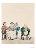 Qui Dort Dine, Caricature of a Man Sleeping after Dinner Giclee Print by Jean Francois Garneray Qui Dort Dine, Caricature of a Man Sleeping after Dinner Giclee Print by Jean Francois Garneray