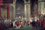 Consecration of the Emperor Napoleon and Coronation of Empress Josephine, 2nd December 1804, 1806-7 Reproduction procédé giclée par Jacques-Louis David