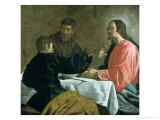 Supper at Emmaus, 1620 Giclee Print by Diego Velázquez