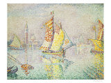 The Yellow Sail, Venice, 1904 Giclee Print by Paul Signac