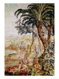 America, from a Tapestry of the Four Corners of the World, Amsterdam reproduction procédé giclée par A. Baertams