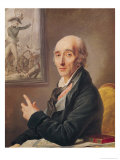 Portrait of Marshal Pierre Francois Charles Augereau Giclee Print by Johann Ernst Heinsius