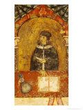 Cardinal Ildebrandino Paglieresi at His Desk, 1264 Giclee Print by Diotisalvi Or Dietisalvi De Speme 