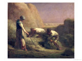 The Hay Trussers, 1850-51 Giclee Print by Jean-François Millet