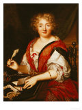 Portrait of Madame de Sevigne Writing Giclee Print Portrait of Madame de Sevigne Writing Giclee Print