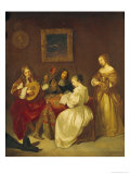 Interior Scene Reproduction procédé giclée par Caspar Netscher