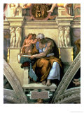 Sistine Chapel Ceiling: Cumaean Sibyl, 1510 Giclee Print by Michelangelo Buonarroti 
