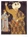 Portrait of Sultan Selim II Firing a Bow and Arrow Giclee Print by Nakkep Reis Haydar