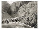 Tcherkersseians on a Raid Near the Black Sea, Plate 4 Giclee Print by Grigori Grigorevich Gagarin