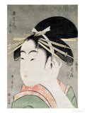 Head of a Woman Giclee Print by Utamaro Kitagawa 