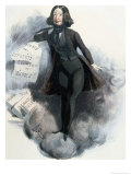 Caricature of George Sand circa 1848 Lámina giclée por Alcide Joseph Lorentz Caricature of George Sand circa 1848 Lámina giclée por Alcide Joseph Lorentz