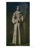 St. Francis 1645-64 Giclee Print by Francisco de Zurbarán