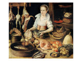 The Cook Giclee Print by Pieter Cornelisz. Van Rijck