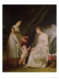 The Breastfeeding Mother reproduction procédé giclée par Marguerite Gerard