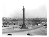 Place Vendome, 1685-1708, Photographed in 1926 Giclee Print by Jules Hardouin Mansart