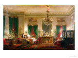 Salon of Princess Mathilde Bonaparte Rue de Courcelles, Paris, 1859 Lámina giclée por Charles Giraud