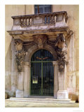 View of the Museum Entrance with Atlantes Supporting the Balcony Giclee Print by Pierre Puget