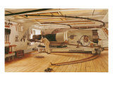 Twenty-Seven Pound Cannon on a Battleship Giclee Print by Gustave Bourgain Twenty-Seven Pound Cannon on a Battleship Giclee Print by Gustave Bourgain