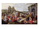 The Slaves and the Furies of Love reproduction procédé giclée par Frans Francken the Younger