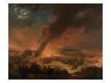 Napoleon Visiting the Bivouacs on the Eve of the Battle of Austerlitz, 1st December 1805 Giclee Print by Baron Louis Albert Bacler D'albe