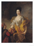 Anne-Marie de Bosmelet, Duchess of La Force, 1714 Giclee Print by Francois de Troy