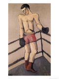 The Large Boxer Giclee Print by Helmut Von Hugel Kolle