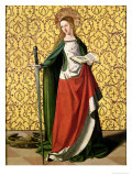 St. Catherine of Alexandria Giclee Print by Josse Lieferinxe St. Catherine of Alexandria Giclee Print by Josse Lieferinxe